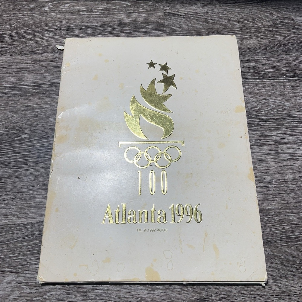 Olympic Games Portfolio 1896-1996 (24) Posters Memorabilia Official 100 Years